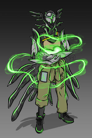 Jade × Mama (Warframe × Death Stranding, 2024)